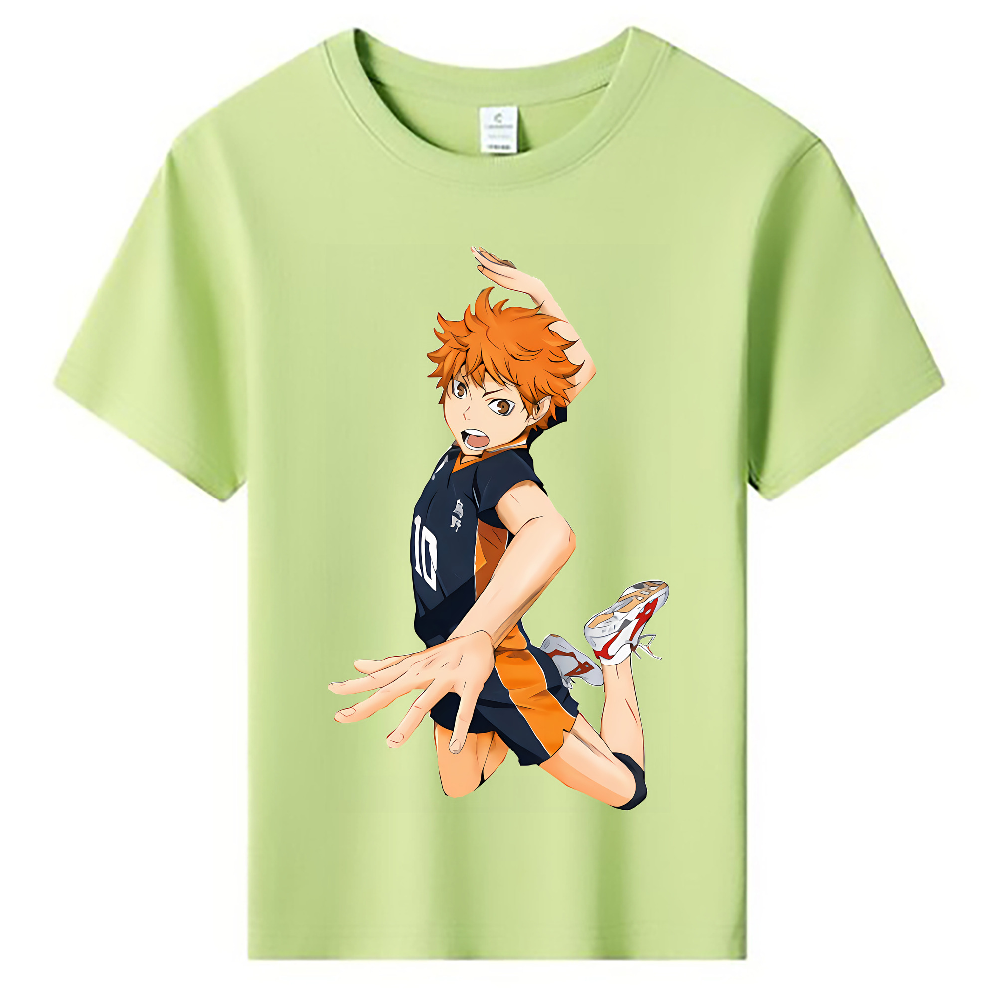 （画像用） ハイキュー!! Haikyu!! 綿100％キッズTシャツ（フロントプリント）